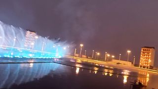 Water ???? ???? dancing ???? fountain ⛲️ ♥️
