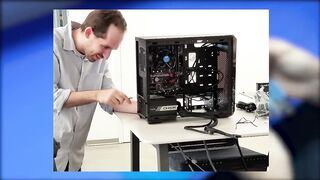Ремонт ASUS P8H61-M после КРИВЫХ РУК СБОРЩИКА или как убить материнку при сборке.