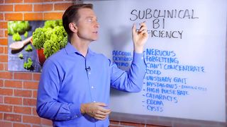Subclinical Vitamin B1 Deficiency: Causes & Symptoms By Dr. Berg
