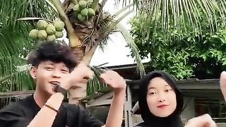 Baru bangun tidur diajakin Syifa joget, maapkan muka bantal gw guys #fypシ #syifd