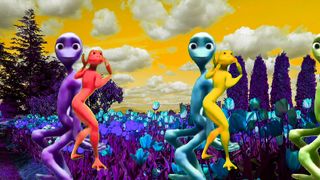 Alien Green dance