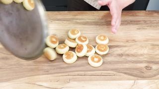 Рецепт вкусного печенья без духовки и миксера. Печенье Дачное на сковороде.