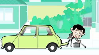 Wow, aksi Mr. Bean melewati sebuah rintangan