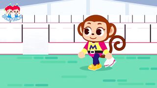 Figure Skating ⛸ Glide Across the Shiny Ice✨ Ice Skating Song Sports Song for Kids