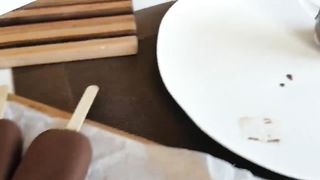 10 порций МОРОЖЕНОГО из стакана молока! Крем-брюле в шоколаде.