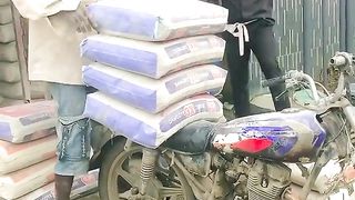 Cement supplier hard work
