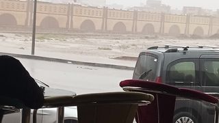Winter, thunder, wind and lightning