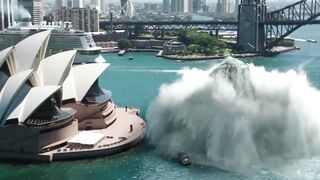Massive Robot Attacks Sydney - Pacific Rim: Uprising - 4K HD