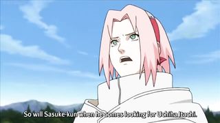 Deidara VS Sasuke Full Fight - English Sub