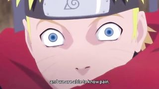 Naruto vs Pain -Naruto Turns Into Nine Tails Mode - Anime