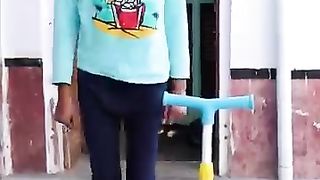 Sisters and Cycle funny dance