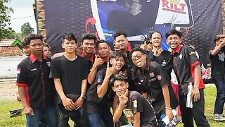 Acara anniversary sewindu Rx king Lampung Timur