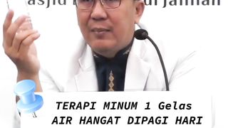 terapi minum air 1 gelas