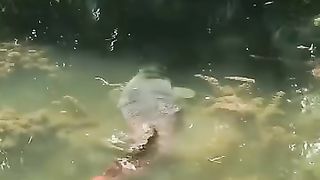 Primitive fishing techniques