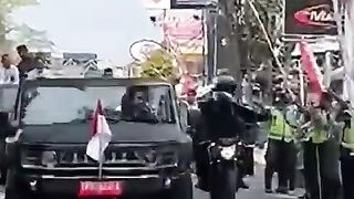 Pengawalan ketat Capres