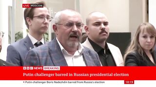 Russian Putin challenger Boris Nadezhdin barred from election _ BBC News.