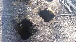 Костер разведчика.