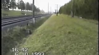 Советский тепловоз ТЭП 80 , при скорости 271 км_ч