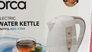 لائٹ پر پانی گرم کرنے والیkettle