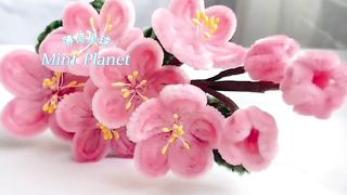 PINK Creative Ideas Flower making