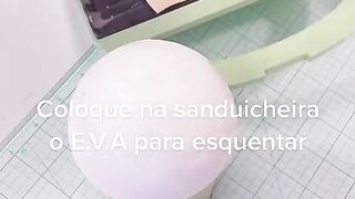 I made this beautiful beautiful sustainable creative, do it at home