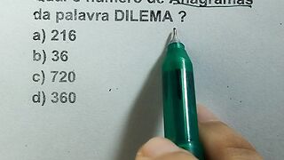 Número de Anagramas