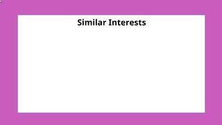 Similar Interests