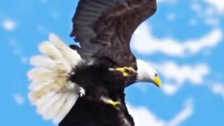 The Eagle has no liberty; he only has loneliness.