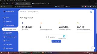 MinersFaucet nova faucet e mineradora 2 em 1 +torneiras ganhe trx free + prova de pagamento