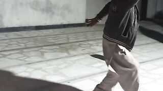 Old man funny dance