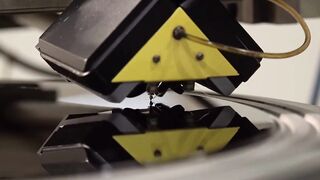 Vinyl Record Mass Production Process | Manufacturing Factory
