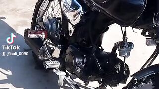 Cafe racer Bike cd 70 modification in Pakistan