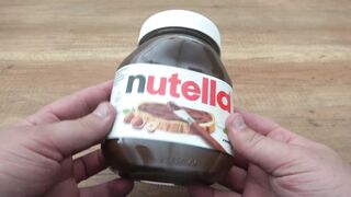 EXPERIMENT Glowing 1000 degree METAL BALL vs NUTELLA