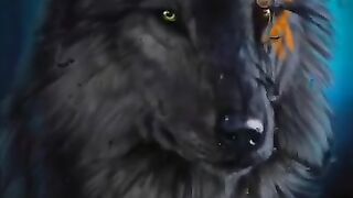 Beauty of wolf
