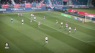 A marvellous finish by a very promising youngster _ Every Angle _ Bologna-Sassuolo _ Serie A 2023_24(