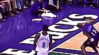 #basketball..rookie season highlights of vince Carter..
