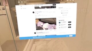 Going to the bathroom with Apple VIsion Pro