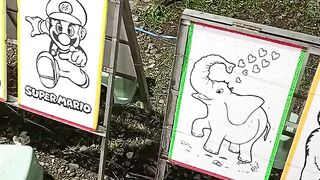 Painting canvas for kids