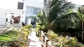 Outdoor of my villa