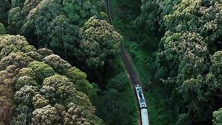 Beautiful drone view in Sri Lanka
