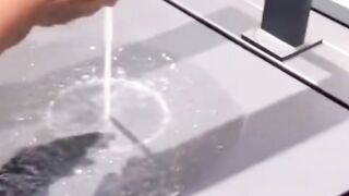 digital fully automatic sink plumbing