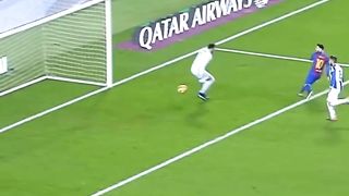 Месси и Суарес супер финты