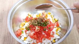 Sweet corn chaat