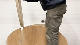 Practical puzzle Disassembled wooden chair