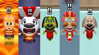 Best Funny Fail.  Compilation in Talking Tom Gold Run - Best Funny Fails Android/ios - Full screen