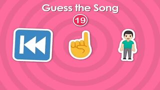 Can You Guess The Song By Emoji