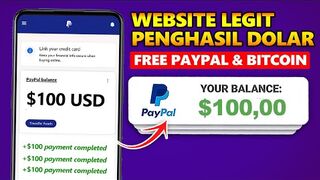 MAKE MONEY ONLINE : Dibayar Saldo PAYPAL GRATIS $5-$100 USD - Game Penghasil Uang   Cara Menghasilkan Uang dari Internet.