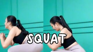 Girl and fitnes