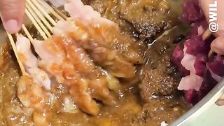Special spice satay? The seasoning is amazingly delicious.