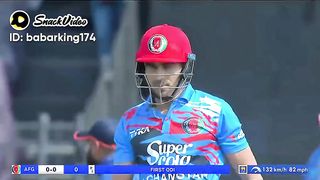 2nd ODI Afghanistan batting highlights